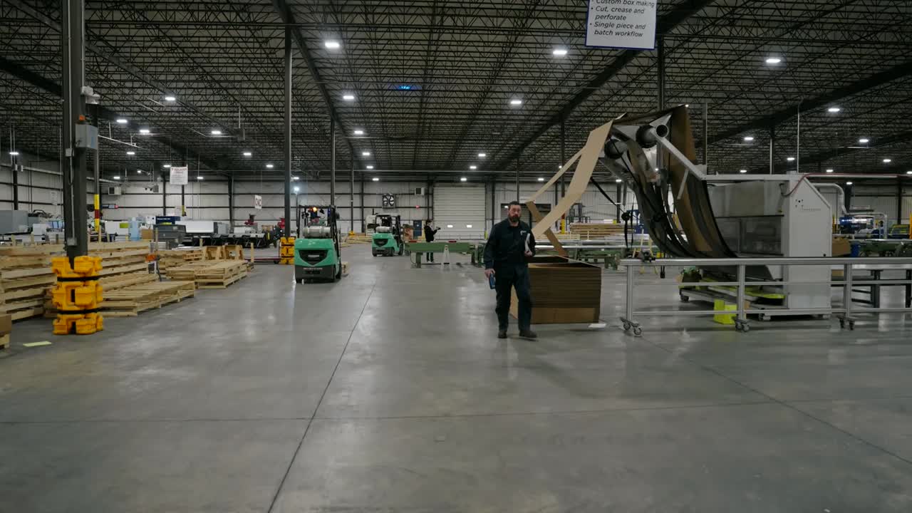 The plant floor at Dajcor Aluminum