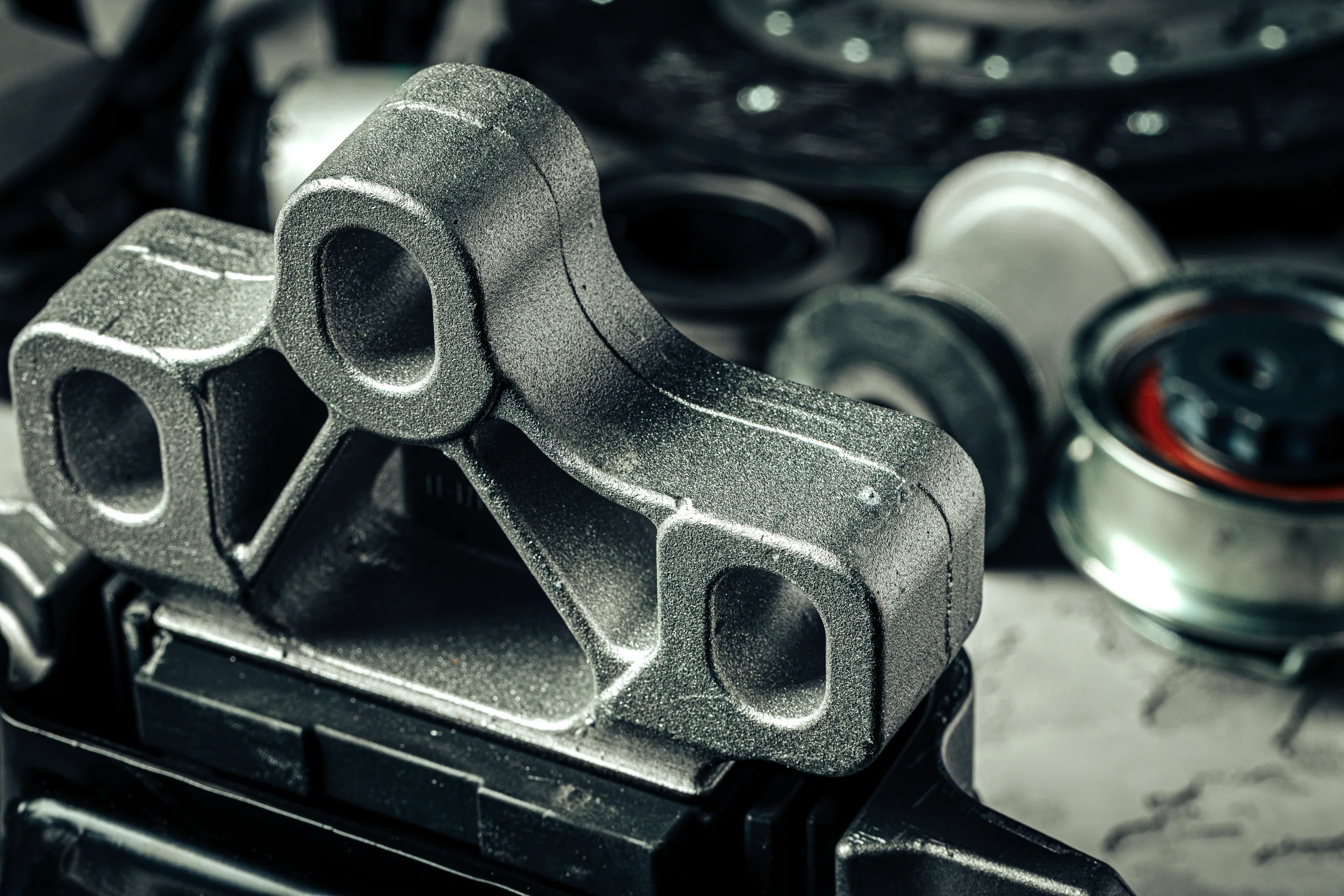 Precision-machined aluminum components