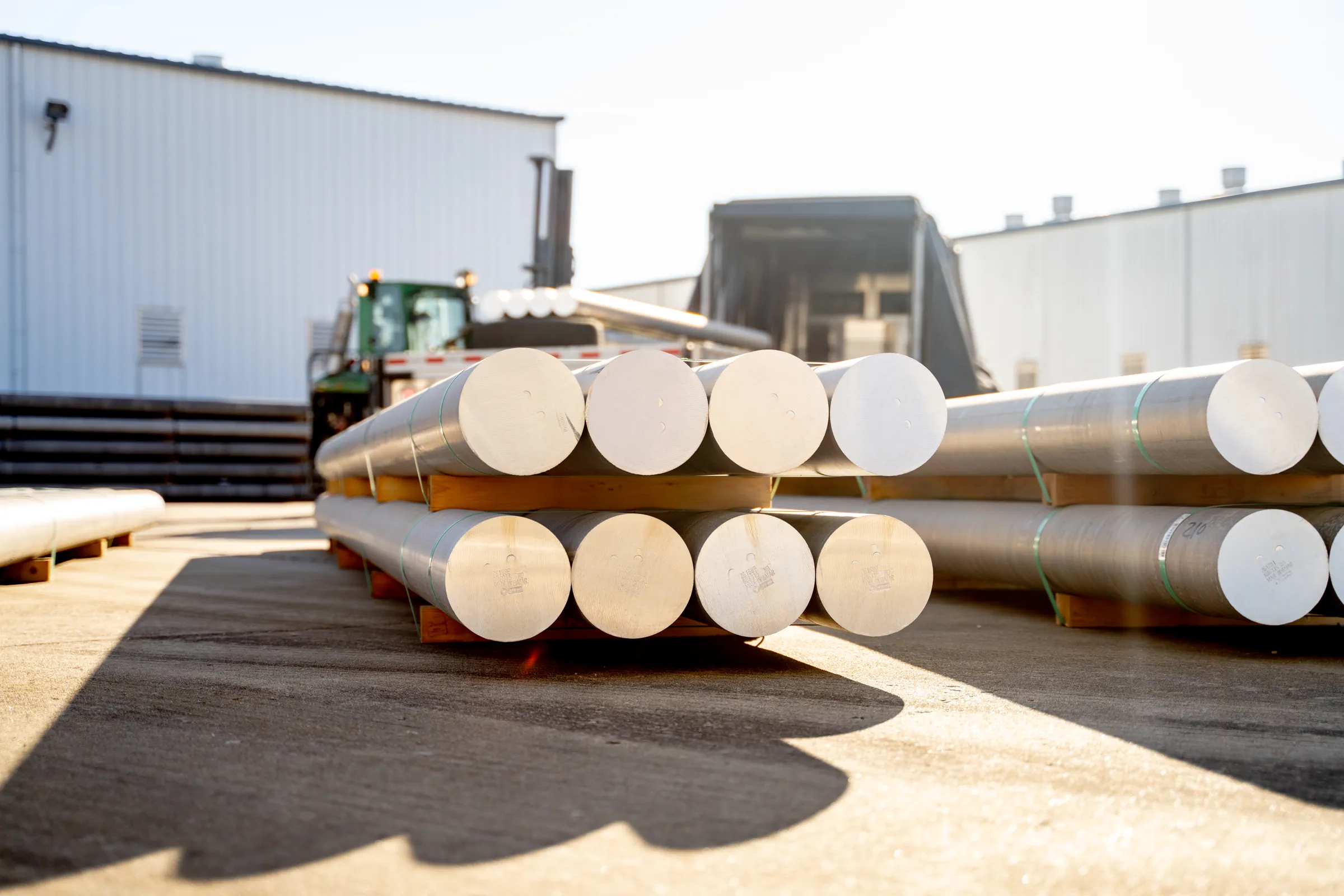 Photo of steel rods